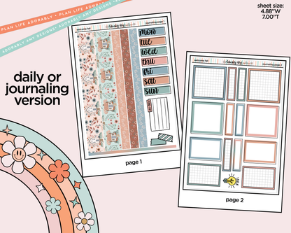 Journaling and Daily Planning Welcome Fall Planner Sticker Kit