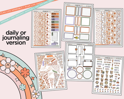Journaling and Daily Planning Wicked Cute Planner Sticker Kit