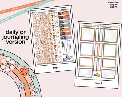 Journaling and Daily Planning Wicked Cute Planner Sticker Kit