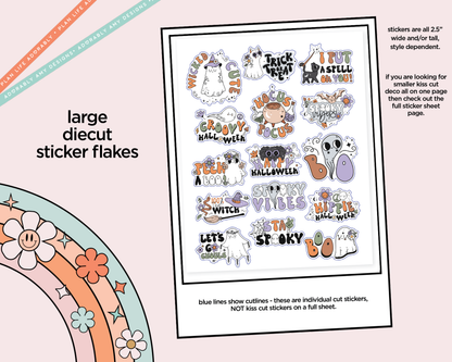 Wicked Cute Typography Sampler Planner Stickers