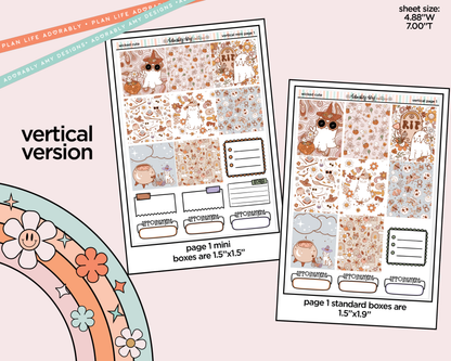Vertical Wicked Cute Collection Kit for Vertical Standard Size Planners or Insert