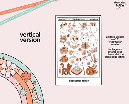 Vertical Wicked Cute Collection Kit for Vertical Standard Size Planners or Insert