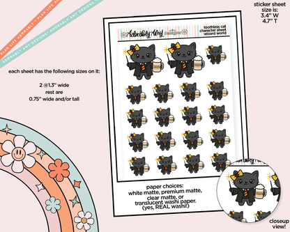 Toothless Cat Wizard World Decoration Character Planner Stickers