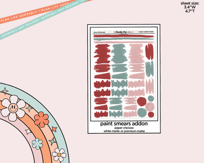 Hobonichi Cousin Weekly Cozy Christmas Planner Sticker Kit for Hobo Cousin or Similar Planners