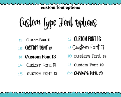 Custom Typography Sticker Reminder Planner Stickers for any Planner or Insert - Adorably Amy Designs