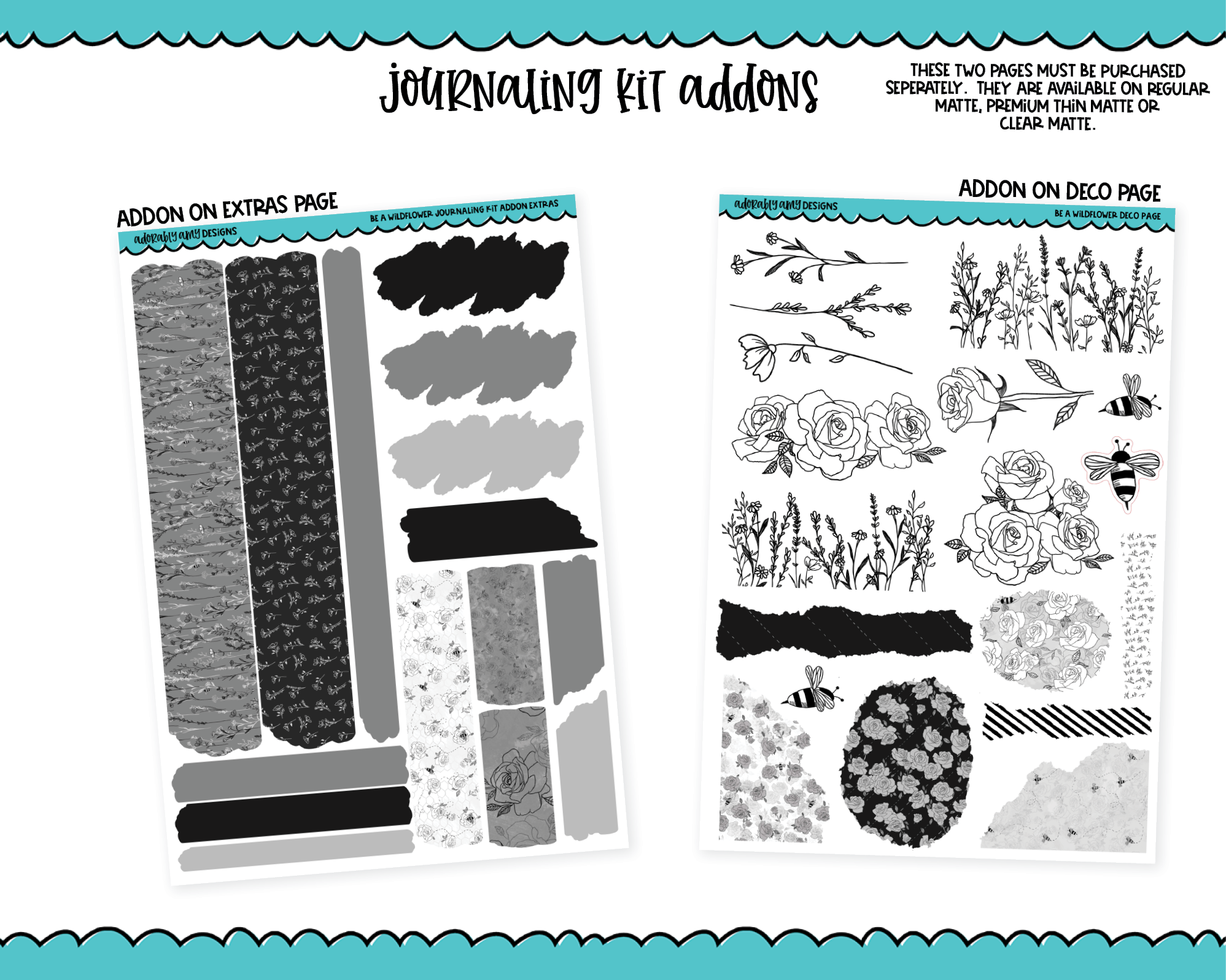 Journaling Kit The Best is Yet to Come New Year's Themed Planner Stick –  Adorably Amy Designs