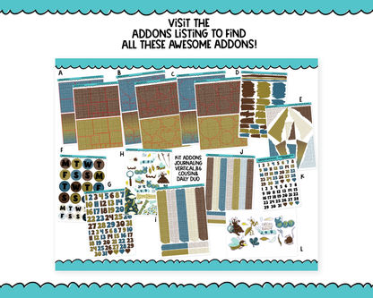 Hobonichi Cousin Weekly Bed Bugs Bite Themed Planner Sticker Kit for Hobo Cousin or Similar Planners