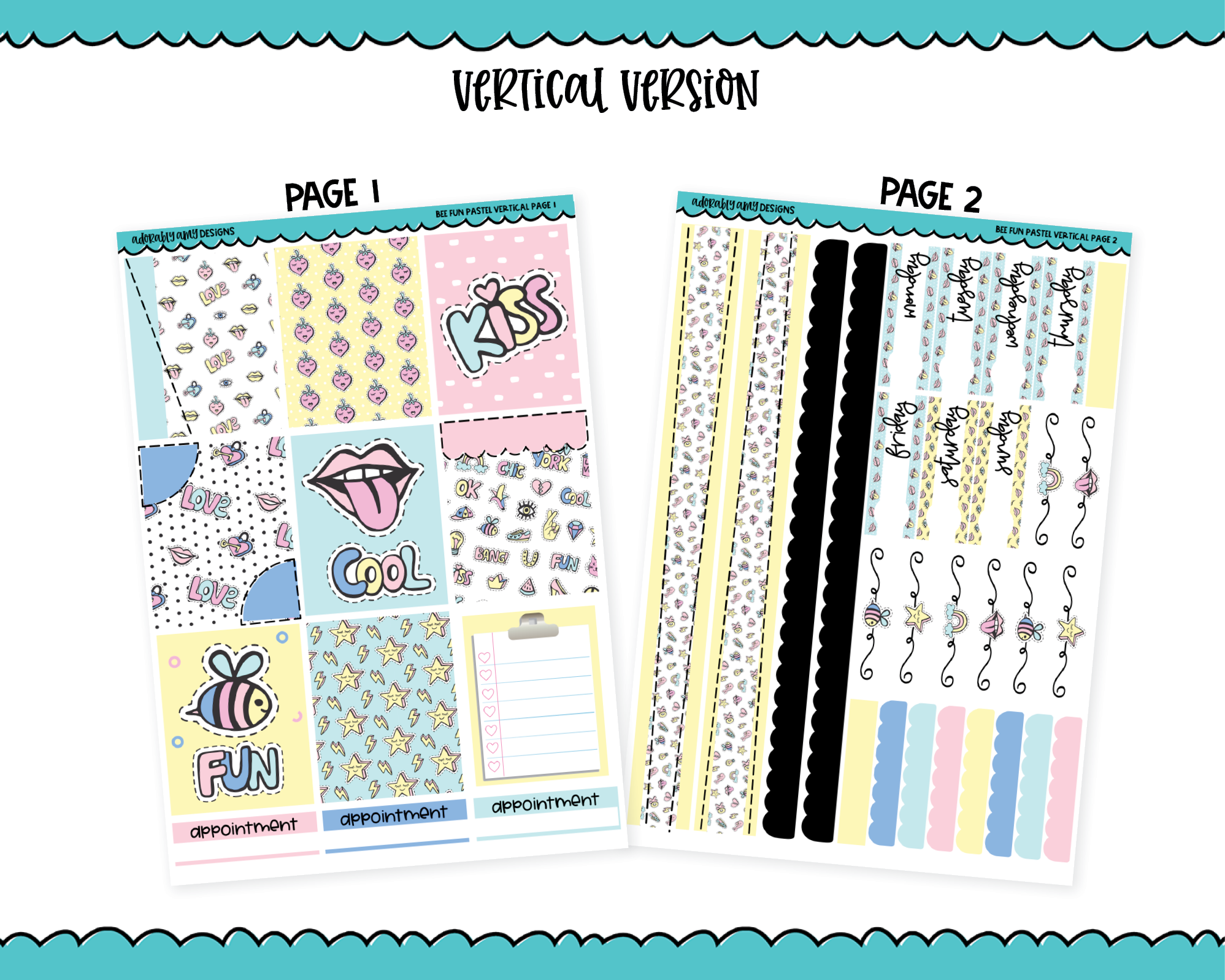 Period Tracking Planner Stickers / Appointments Reminder Stickers