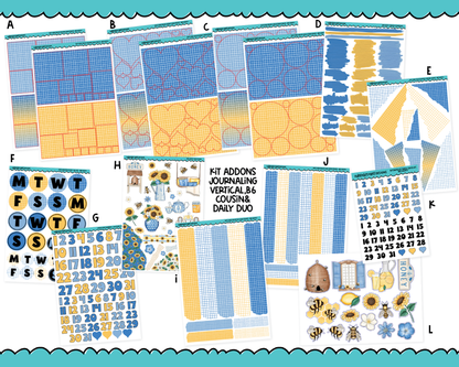 Bee Happy Weekly Kit Addons - All Sizes - Deco, Smears and More!