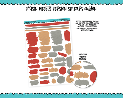 Hobonichi Cousin Weekly Best Christmas Ever Holiday Themed Planner Sticker Kit for Hobo Cousin or Similar Planners