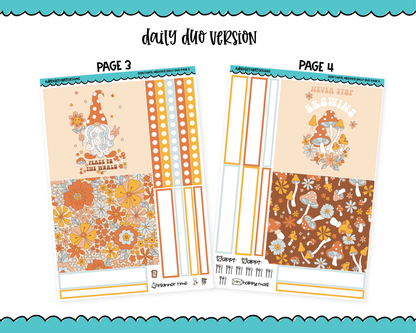 Daily Duo Don't Hate Meditate Themed Weekly Planner Sticker Kit for Daily Duo Planner