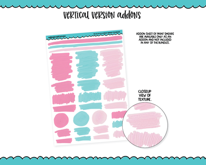 Vertical Fa La La La La Mingo Holiday Themed Planner Sticker Kit for Vertical Standard Size Planners or Inserts