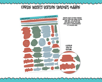 Hobonichi Cousin Weekly Groovy Christmas Planner Sticker Kit for Hobo Cousin or Similar Planners