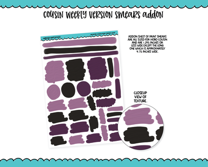 Hobonichi Cousin Weekly Haunted Halloween Themed Planner Sticker Kit for Hobo Cousin or Similar Planners