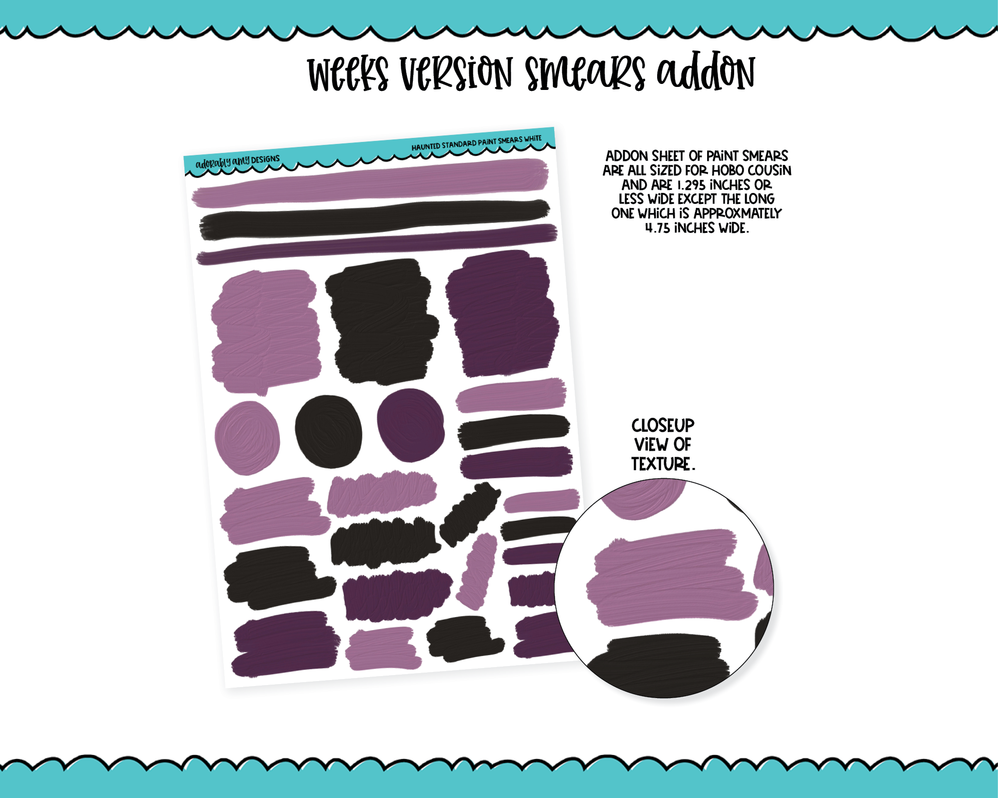 Mini B6 A Little Treat Weekly Planner Sticker Kit sized for ANY Vertical  Insert