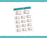 I Like Big Cups Coffee Snarky Typography Planner Stickers for any Planner or Insert - Adorably Amy Designs