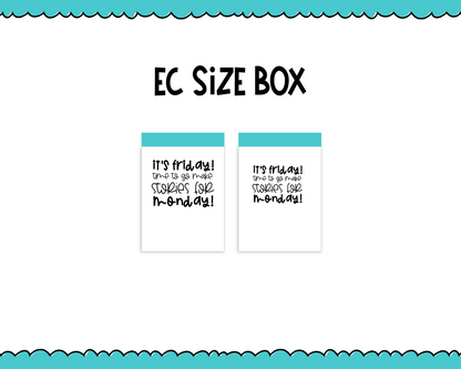 Foiled It's Friday...Make Stories Snarky Decorative Typography Planner Stickers for any Planner or Insert - Adorably Amy Designs