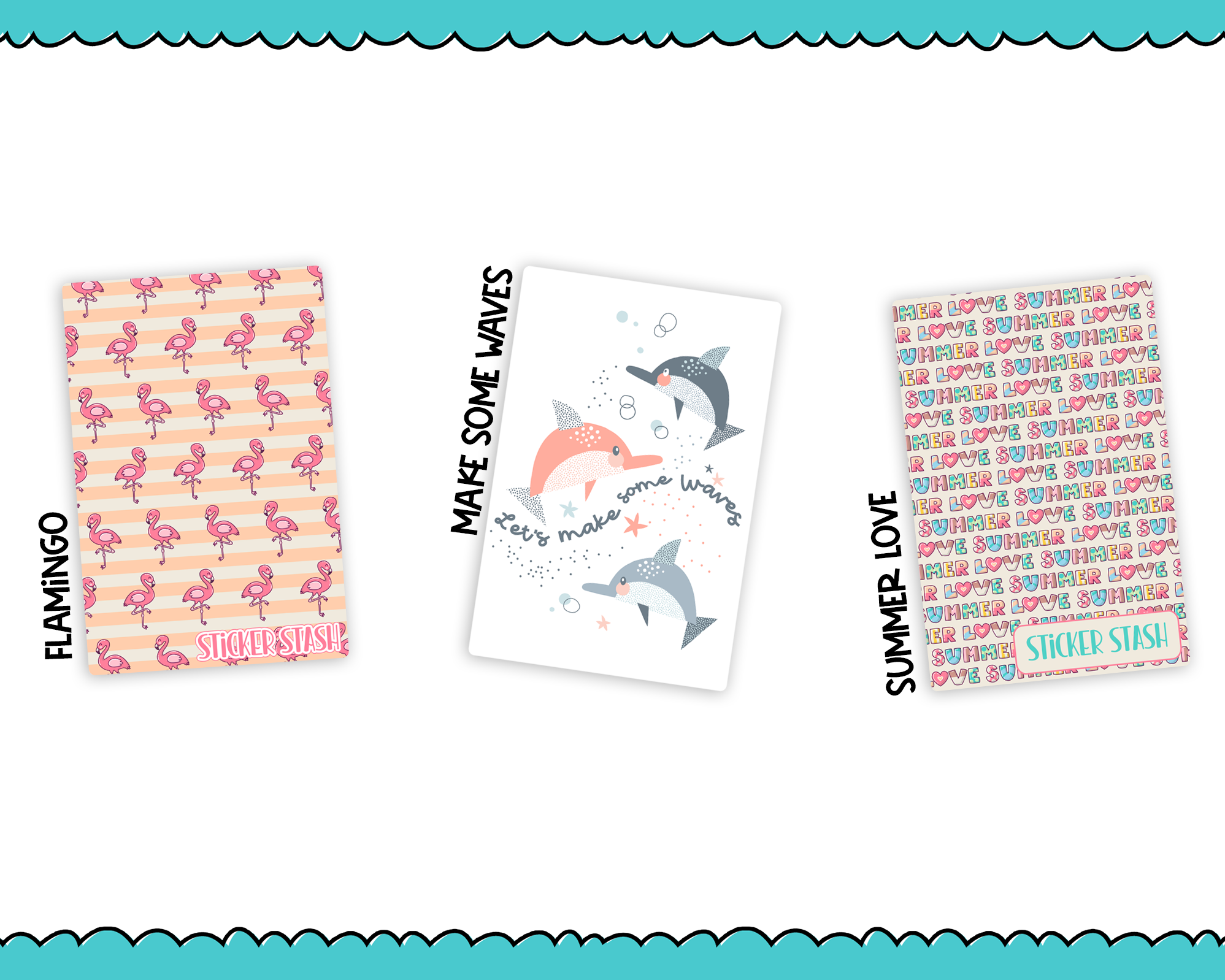 Sticker Albums - Mini Size, 4x6 Size and 5x7 Size - 60 sleeves