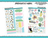 Journaling Kit - Summertime is the Best Time Planner Sticker Kit