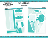 Bits & Pieces V1 & V2- Fun Kit Addons for Any Planner in 13 different Color Schemes