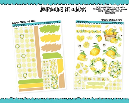 Journaling Kit - Zest for Life Planner Sticker Kit