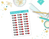 Let's Hunt Pocket Monsters Planner Stickers for any Planner or Insert - Adorably Amy Designs